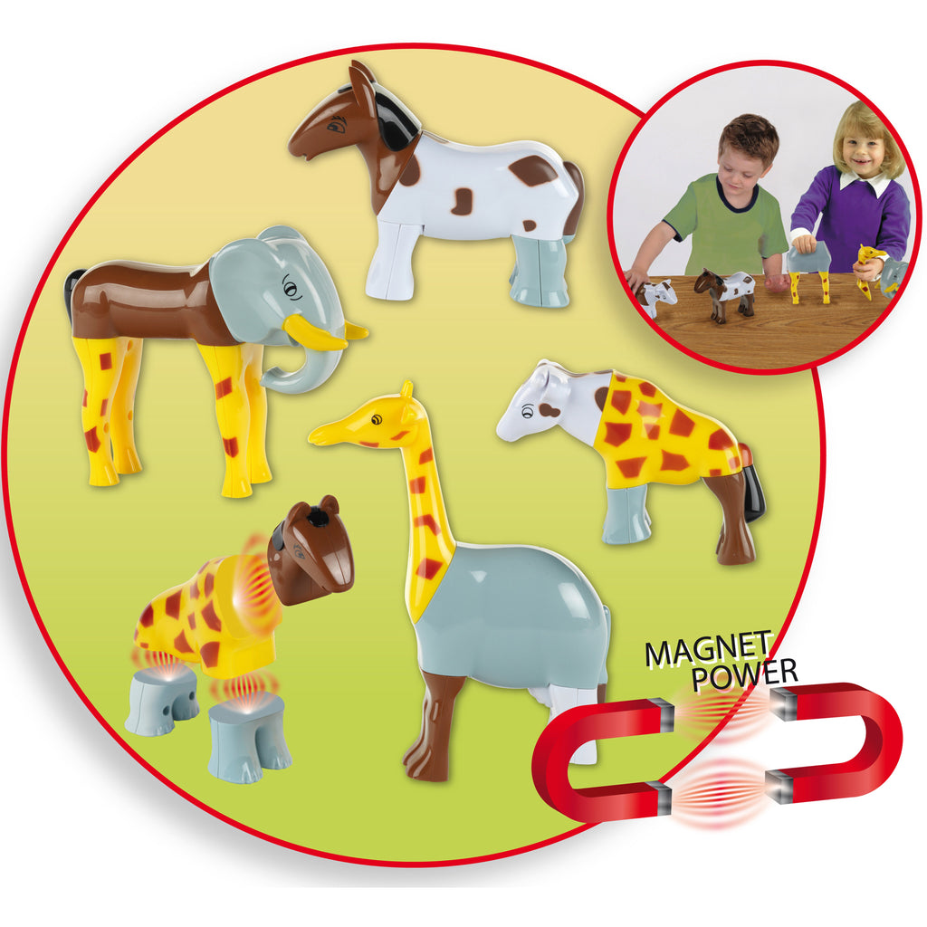 Magnetic Animal Puzzle