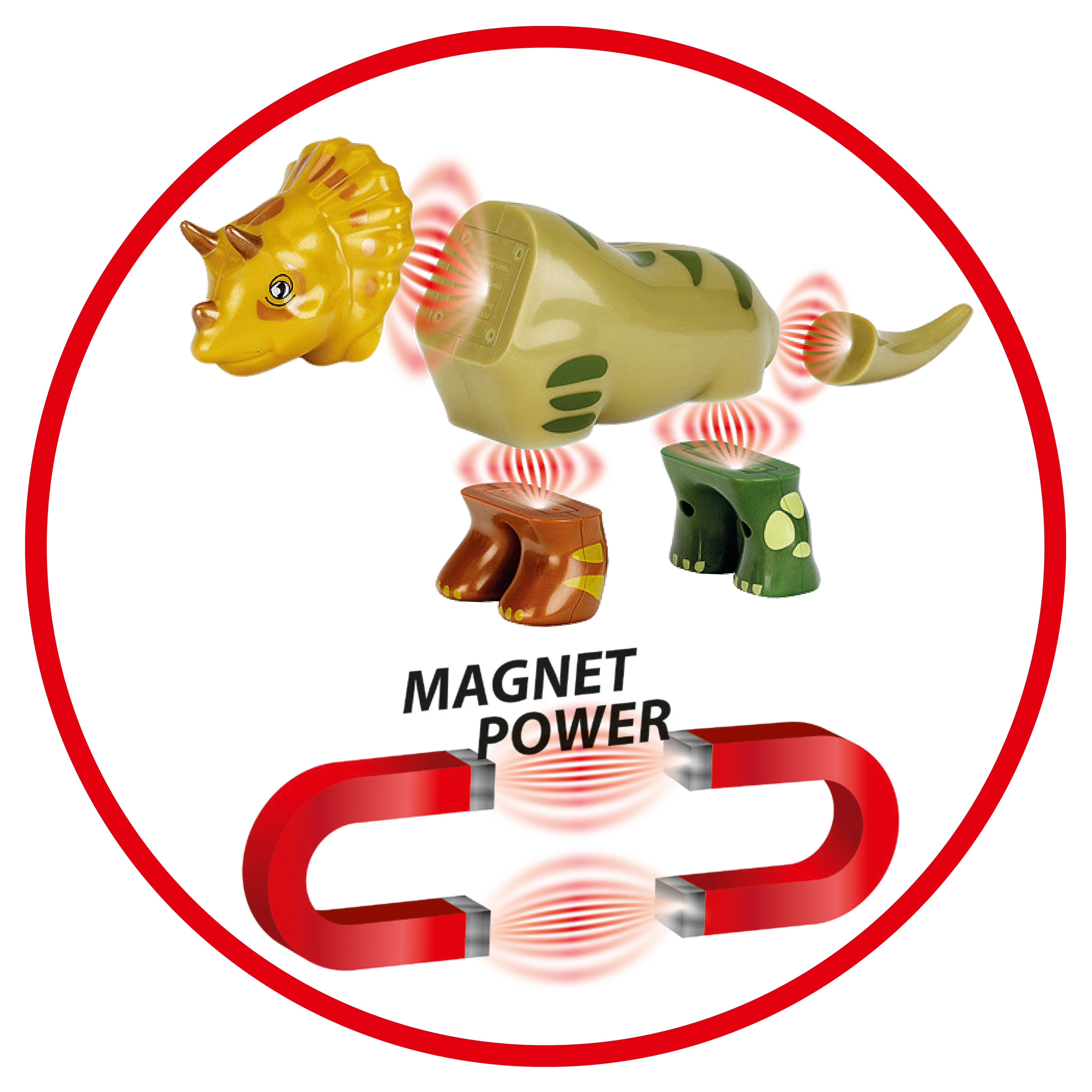 Magnetic Dinosaur Puzzle
