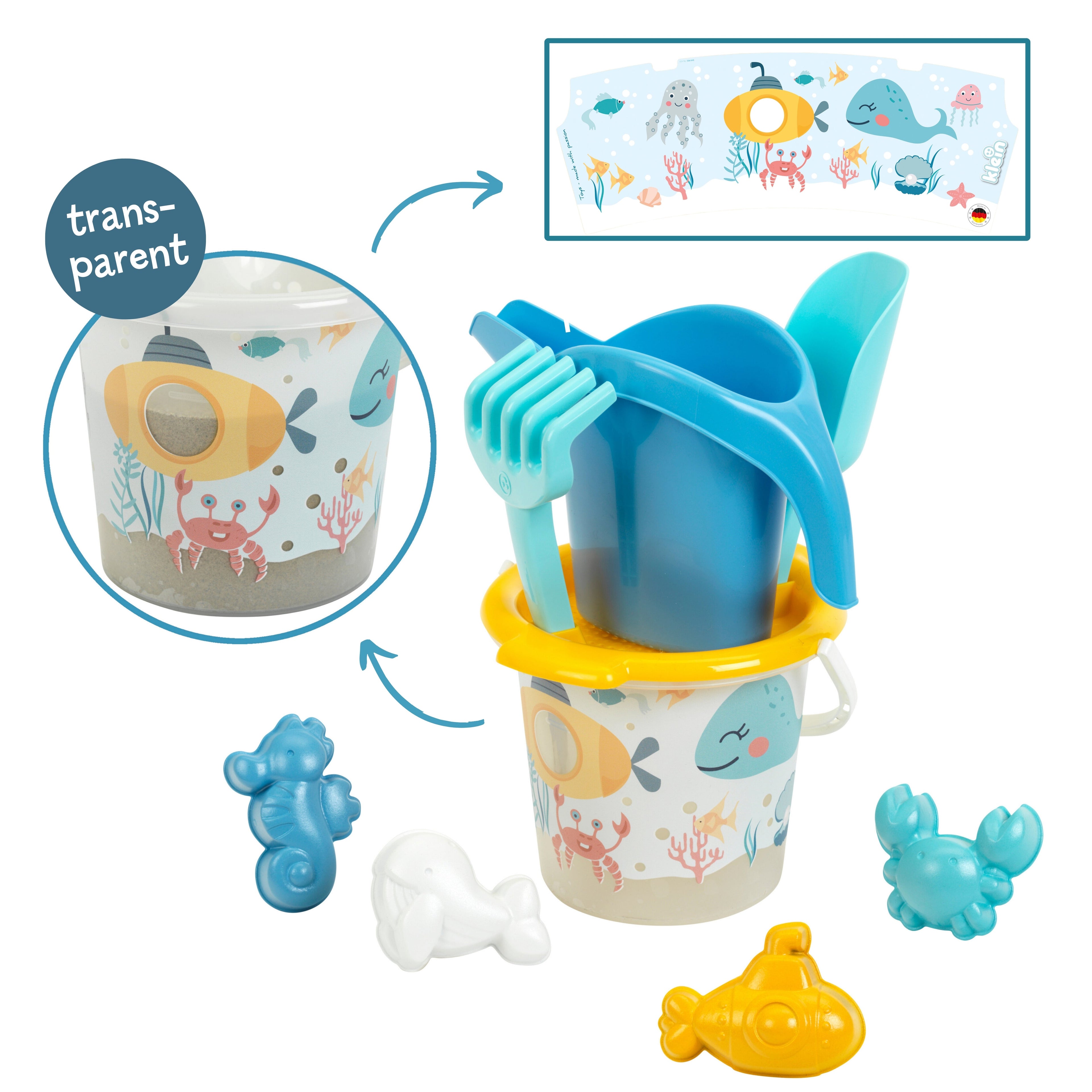 Water World Sand Bucket
