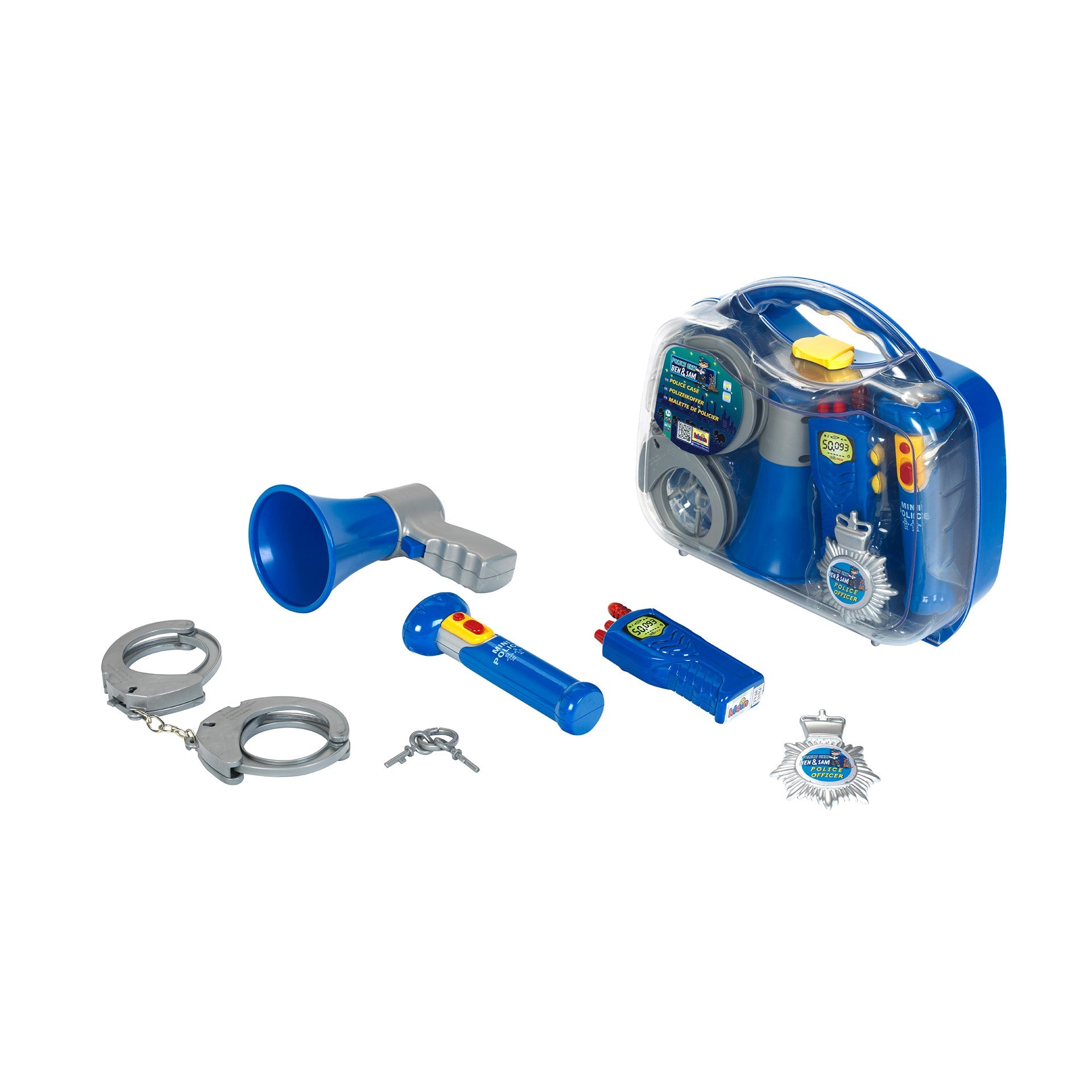 Police Case with Walkie-Talkie