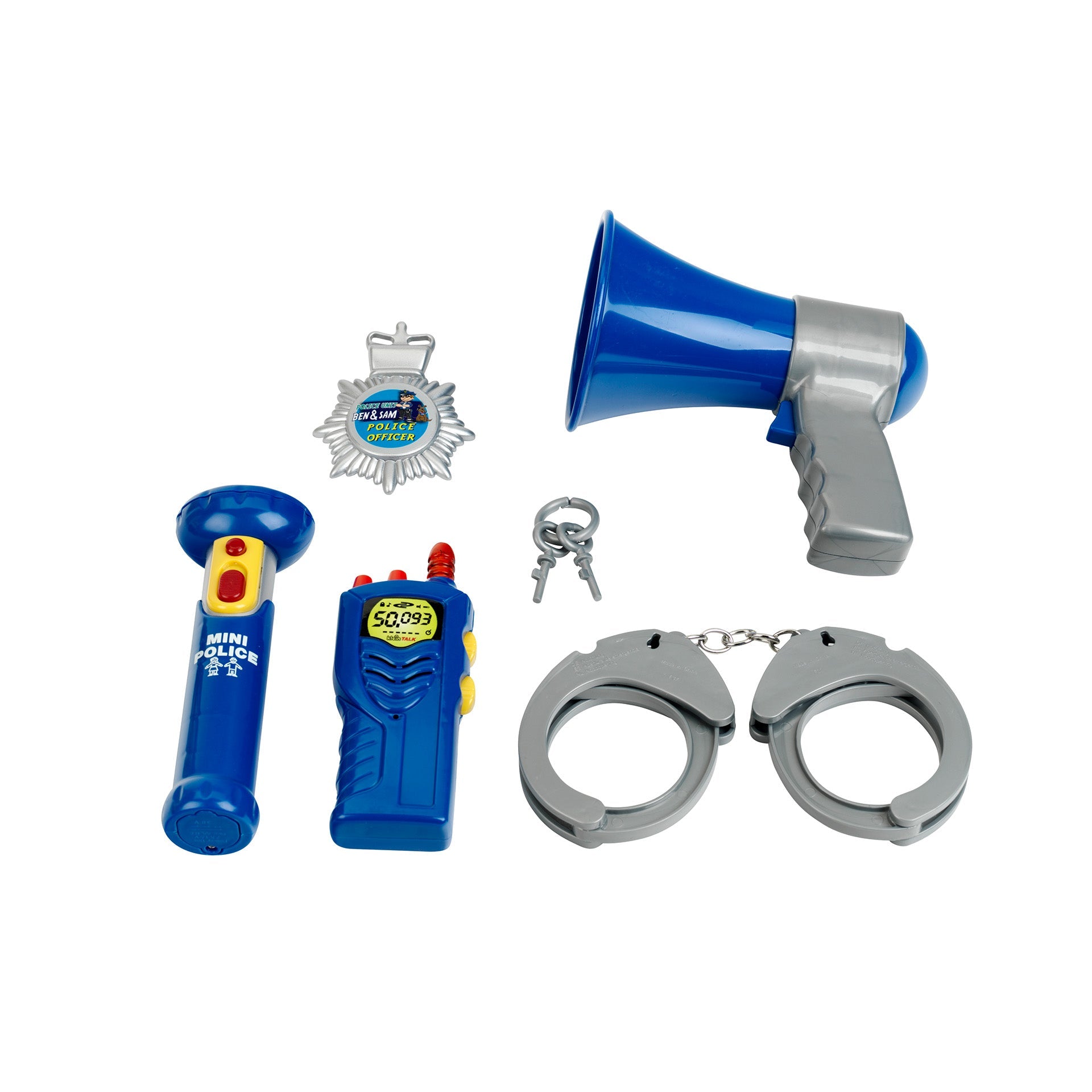 Police Case with Walkie-Talkie