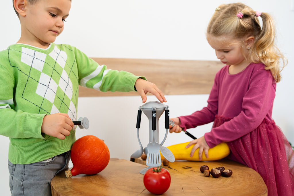 Kitchen Utensils on Stand