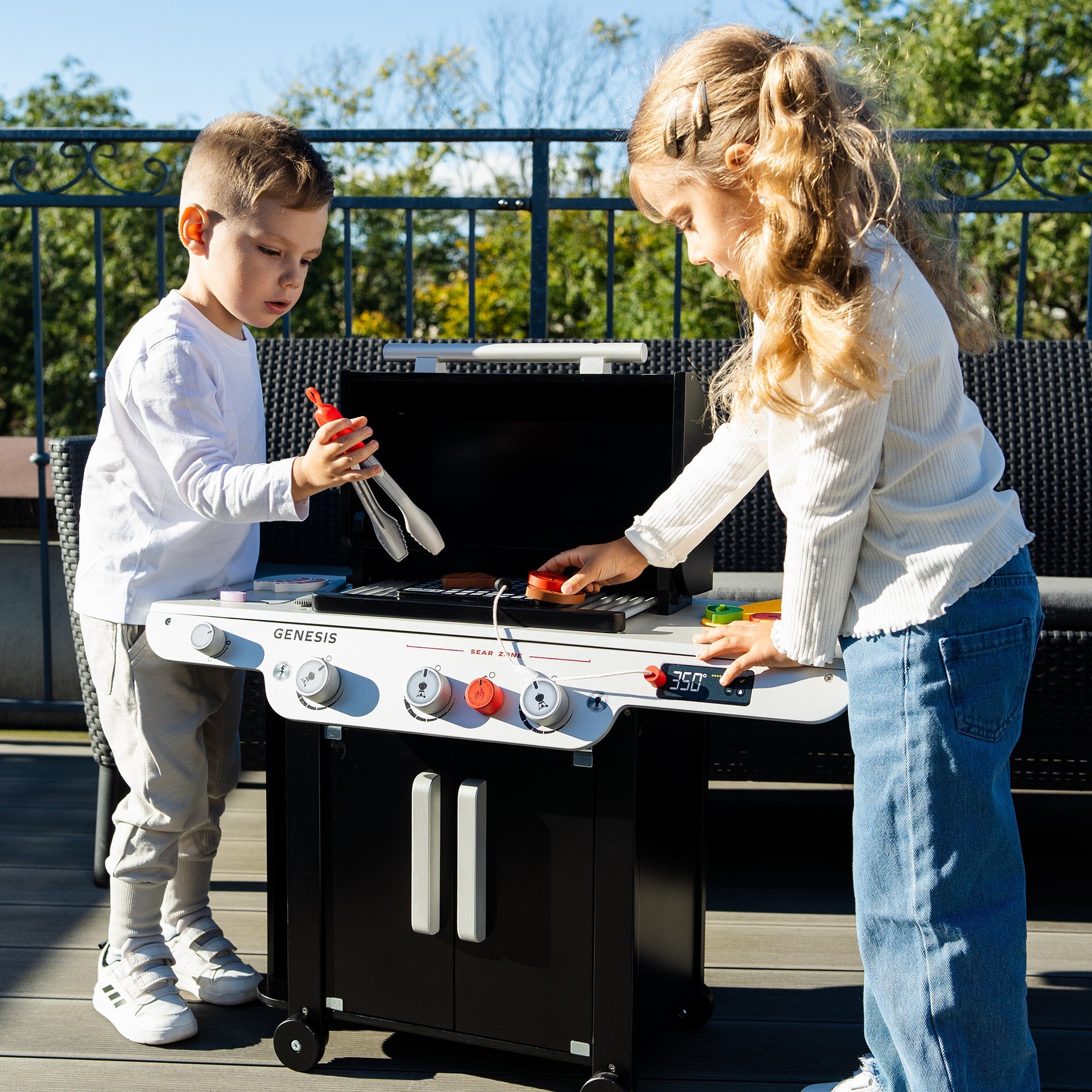 Genesis Wooden Grill